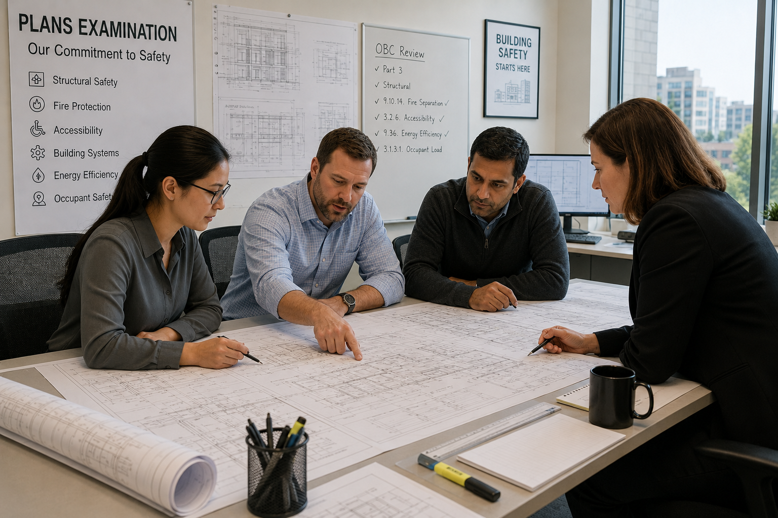 Plans Examination per the Ontario Building Code